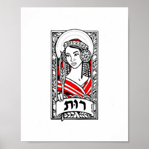 De Heilige Fore-moeder Ruth Poster