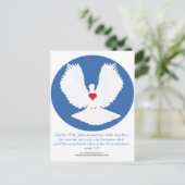 De Heilige Geest als een hond Briefkaart (Staand voorkant)