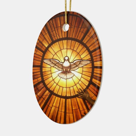 De Heilige Geest (Bernini) Keramisch Ornament (Links)