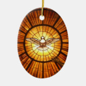 De Heilige Geest (Bernini) Keramisch Ornament (Voorkant)