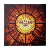 De Heilige Geest (Bernini) Tegeltje (Voorkant)