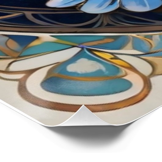 De Heilige Geest (duif) 2 Perfect Poster (Hoek)