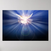 de heilige geest in het licht poster (Voorkant)