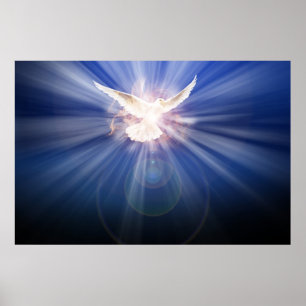 de heilige geest in het licht poster