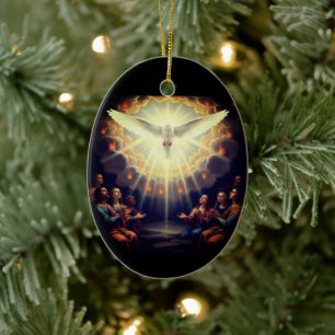 De Heilige Geest Keramisch Ornament