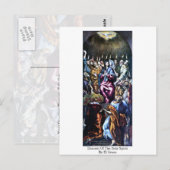 De heilige geest van El Greco Briefkaart (Voorkant / Achterkant)