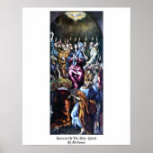 De heilige geest van El Greco Poster (Voorkant)