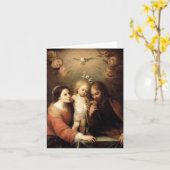 De Heilige Gezin Sacrada Familia Kaart (Gele Bloem)