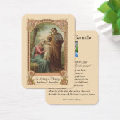 de Heilige Gezin van de Katholieke Heilige Gezin F Visitekaartje (Bureau)