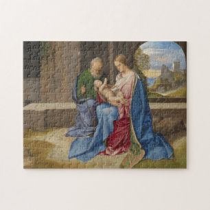 De Heilige Gezin van Giorgione Legpuzzel