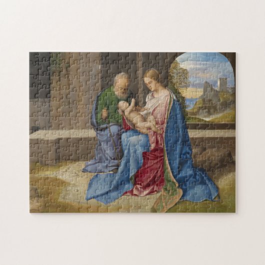 De Heilige Gezin van Giorgione Legpuzzel (Horizontaal)