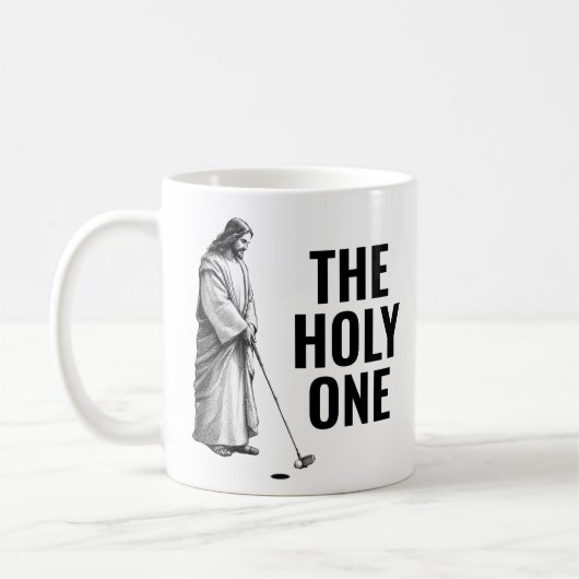 De Heilige - Golfende Jezus Koffiemok (Links)