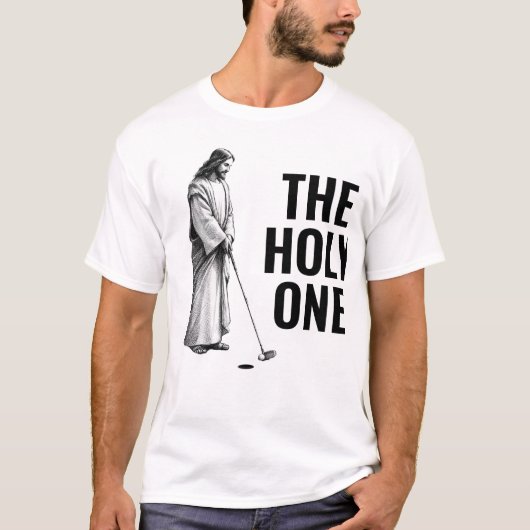 De Heilige - Golfende Jezus T-shirt (Voorkant)