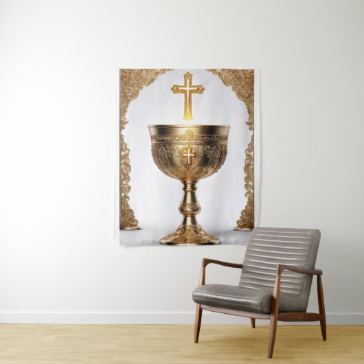 De Heilige Graal Katholiek Wandkleed (In situ)