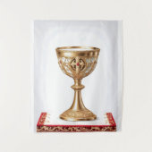 De Heilige Graal Katholiek Wandkleed (Voorkant)