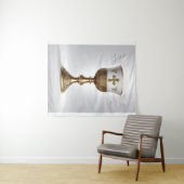 De Heilige Graal Katholiek Wandkleed (In Situ (horizontaal))