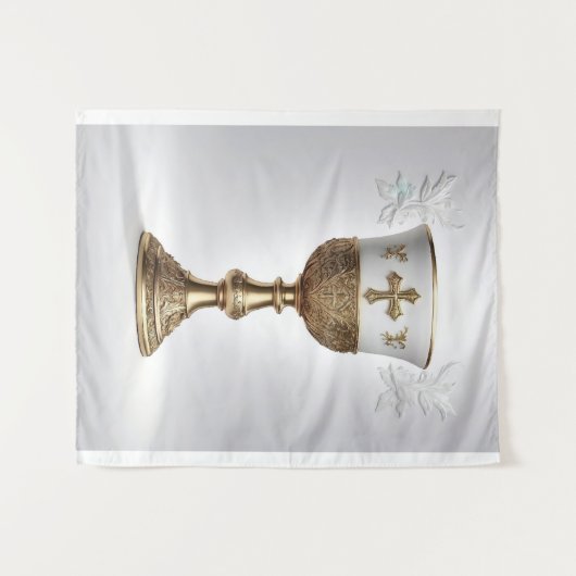 De Heilige Graal Katholiek Wandkleed (Voorkant (horizontaal))
