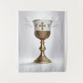 De Heilige Graal Katholiek Wandkleed (Voorkant)
