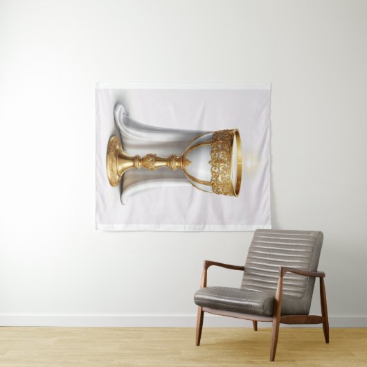 De Heilige Graal Katholiek Wandkleed (In Situ (horizontaal))