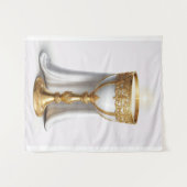 De Heilige Graal Katholiek Wandkleed (Voorkant (horizontaal))