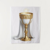 De Heilige Graal Katholiek Wandkleed (Voorkant)