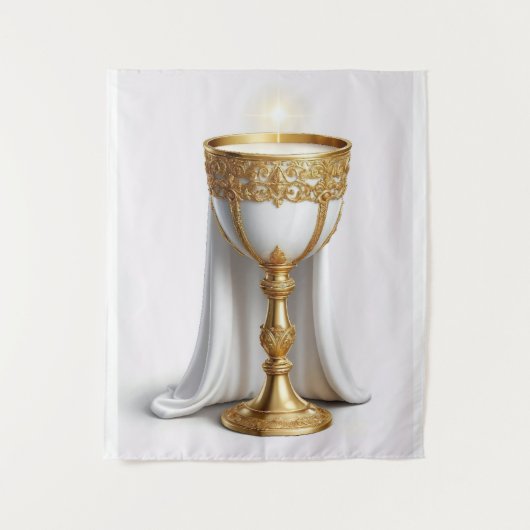 De Heilige Graal Katholiek Wandkleed (Voorkant)
