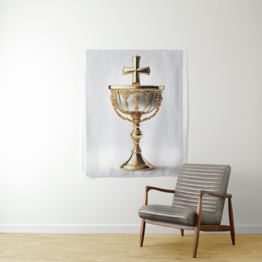 De Heilige Graal Katholiek Wandkleed (In situ)