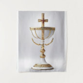 De Heilige Graal Katholiek Wandkleed (Voorkant)