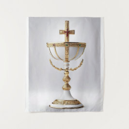 De Heilige Graal Katholiek Wandkleed