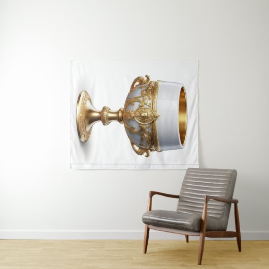 De Heilige Graal Katholiek Wandkleed (In Situ (horizontaal))