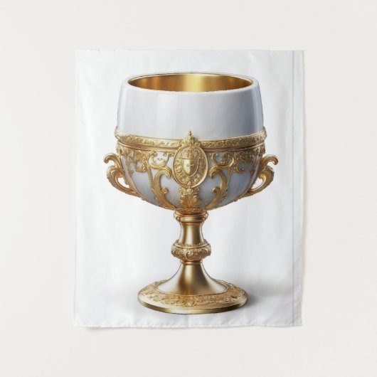 De Heilige Graal Katholiek Wandkleed (Voorkant)