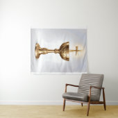 De Heilige Graal Katholiek Wandkleed (In Situ (horizontaal))