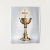 De Heilige Graal Katholiek Wandkleed (Voorkant)