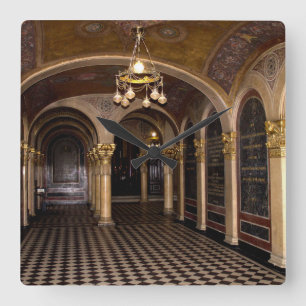 De heilige Griekse Orthodoxe Kerk van de Vierkante Klok