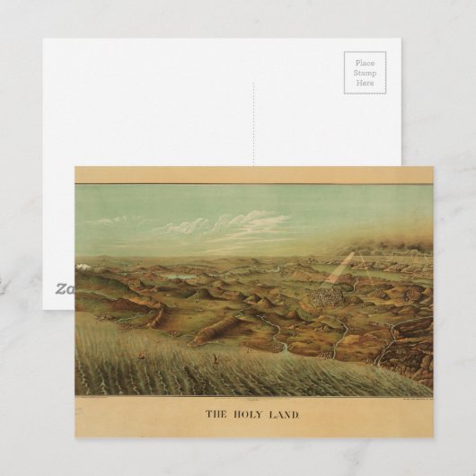 de heilige grond 1876 briefkaart (Voorkant / Achterkant)