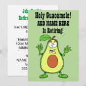 De Heilige Guacamole die iemand terugtrekt Kaart (Voorkant / Achterkant)