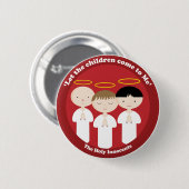 De Heilige Innocenten Ronde Button 5,7 Cm (Voorkant /achterkant)