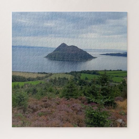 De Heilige Isle Lamlash Arran Scotland JigzaagPuzz Legpuzzel (Verticaal)