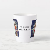 DE HEILIGE JOZEF BIDT VOOR ONS LATTE MOK (Voorkant)