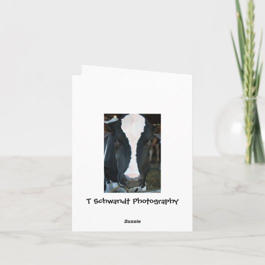 De heilige Kaart van de Verjaardag van de Koe (Achterkant)