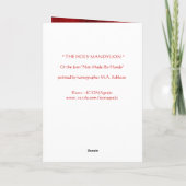 De HEILIGE Kaart van het Gebed MANDYLION- (Achterkant)