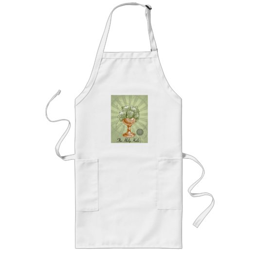 De Heilige Kale Apron Lang Schort (Voorkant)