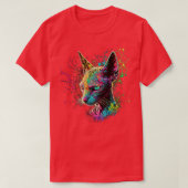 De Heilige Kat van het oude Egypte T-shirt (Design voorkant)