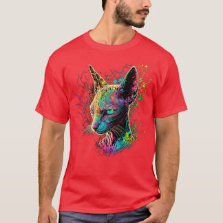 De Heilige Kat van het oude Egypte T-shirt