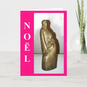 De heilige Kerstkaart van de Familie Feestdagen Kaart