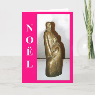 De heilige Kerstkaart van de Familie Feestdagen Kaart