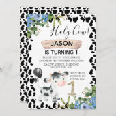 De Heilige Koe en de Koe van jongens drukken 1e Da Kaart (Voorkant / Achterkant)