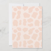 De Heilige Koe Ik ben 1-jarig Uitnodiging (Achterkant)