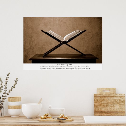 De Heilige Koran Poster (Keuken)