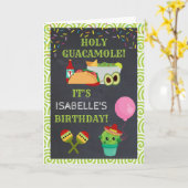 De heilige Leuke Verjaardag van de Cactus Kaart (Gele Bloem)